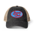 Women's Washed Mesh-Back Cap