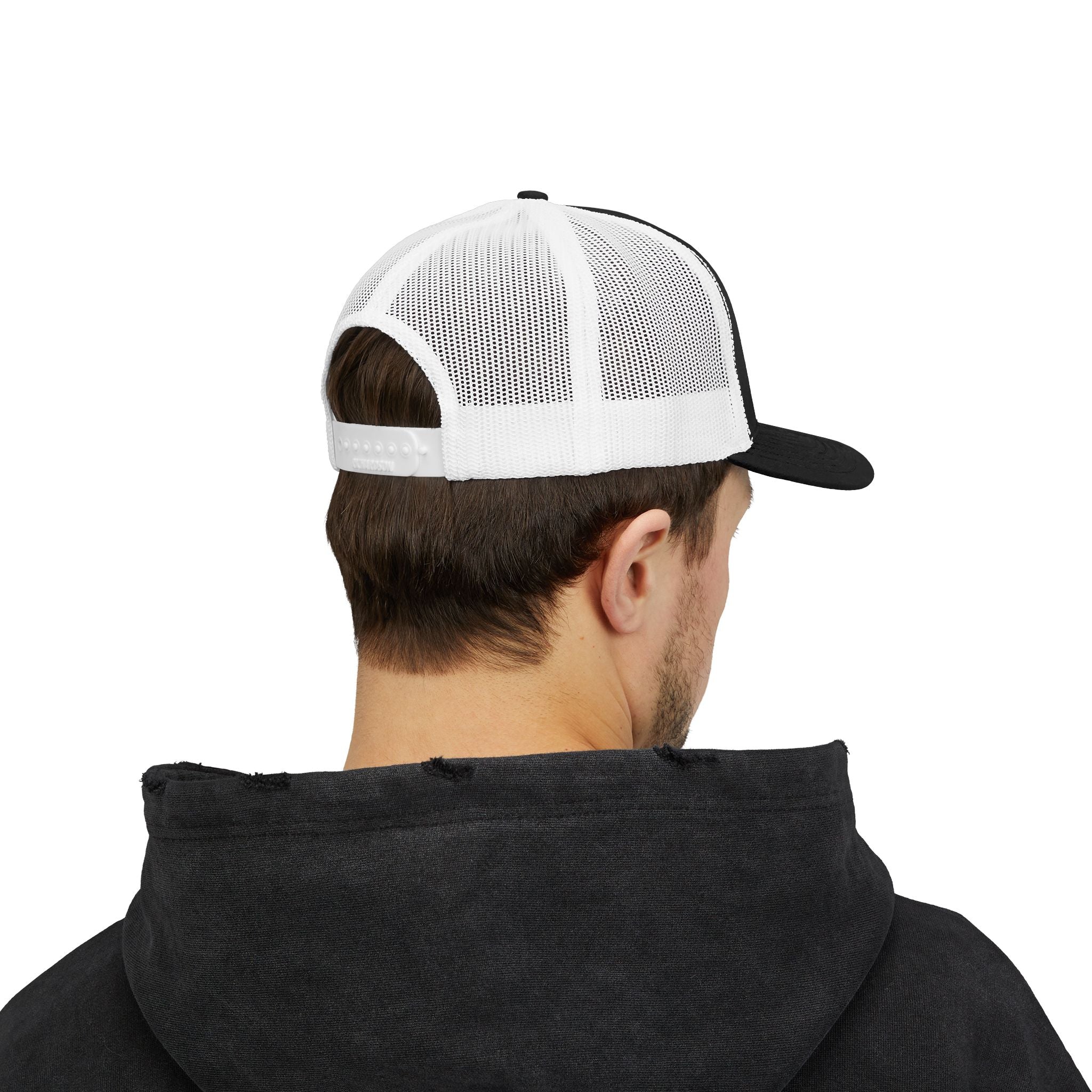 Iron Sharpens Iron Snapback Trucker Cap | Distressed Logo Patch