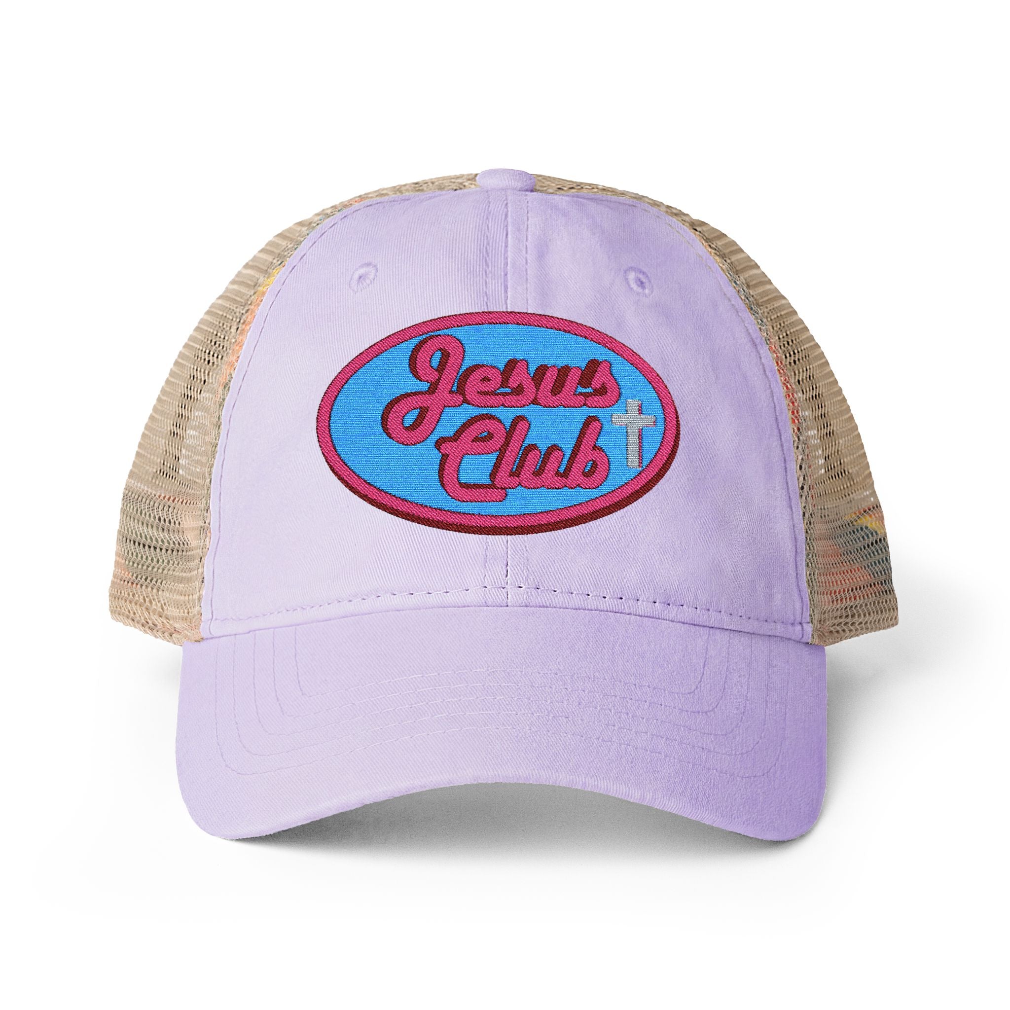 Women's Washed Mesh-Back Cap