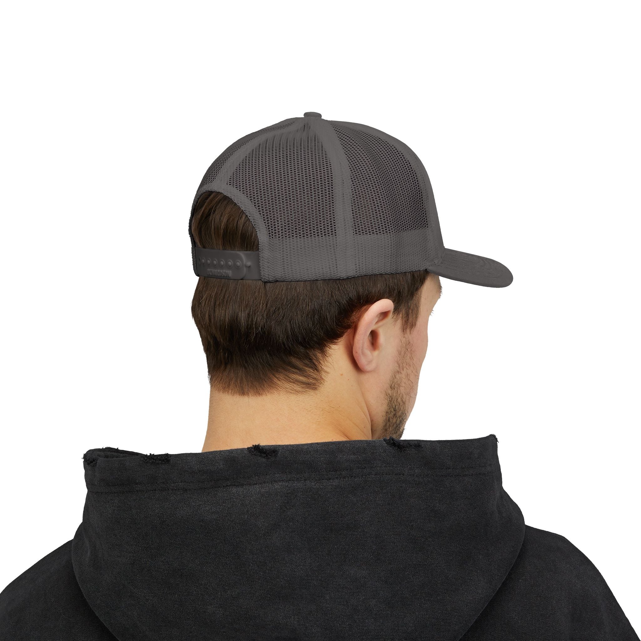 Iron Sharpens Iron Snapback Trucker Cap | Distressed Logo Patch
