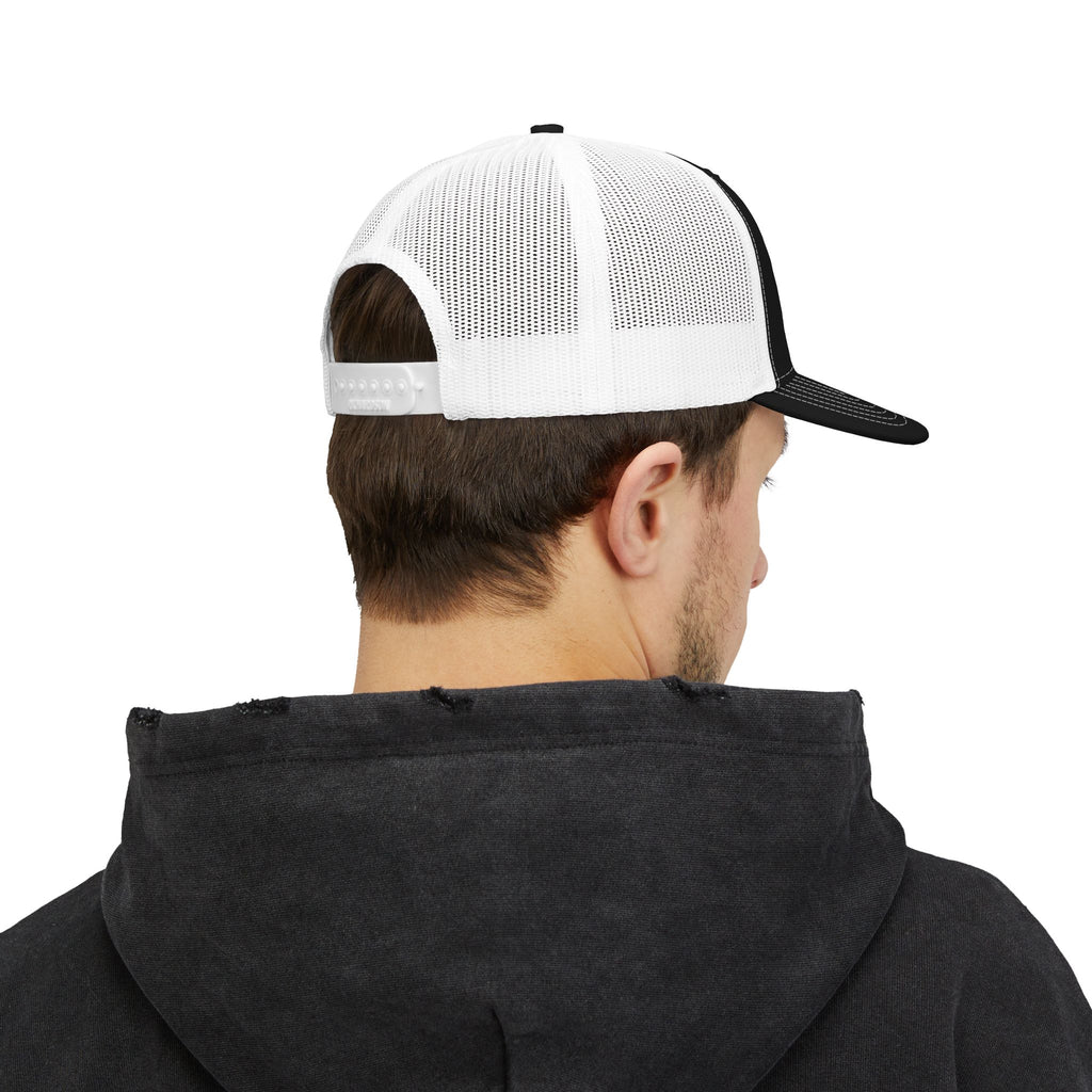 Prayer Warrior Snapback Trucker Cap | Christian Faith Mesh Hat