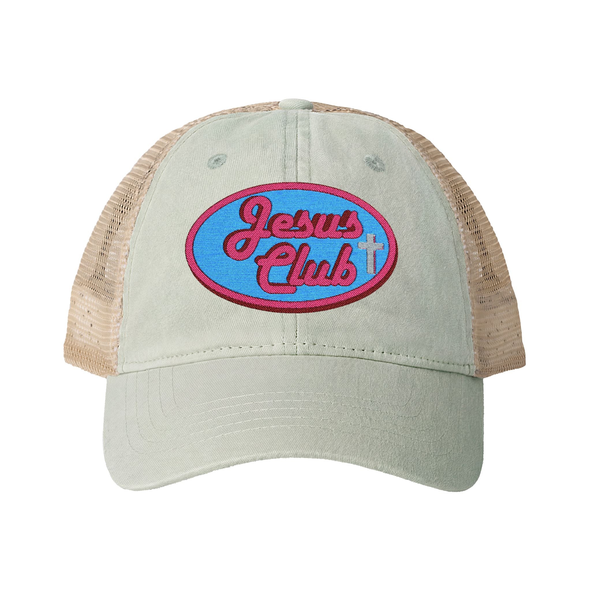 Women's Washed Mesh-Back Cap