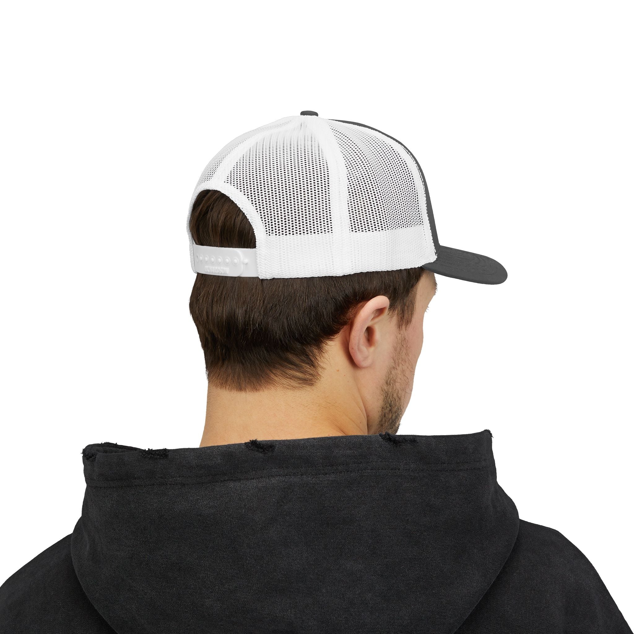Iron Sharpens Iron Snapback Trucker Cap | Distressed Logo Patch