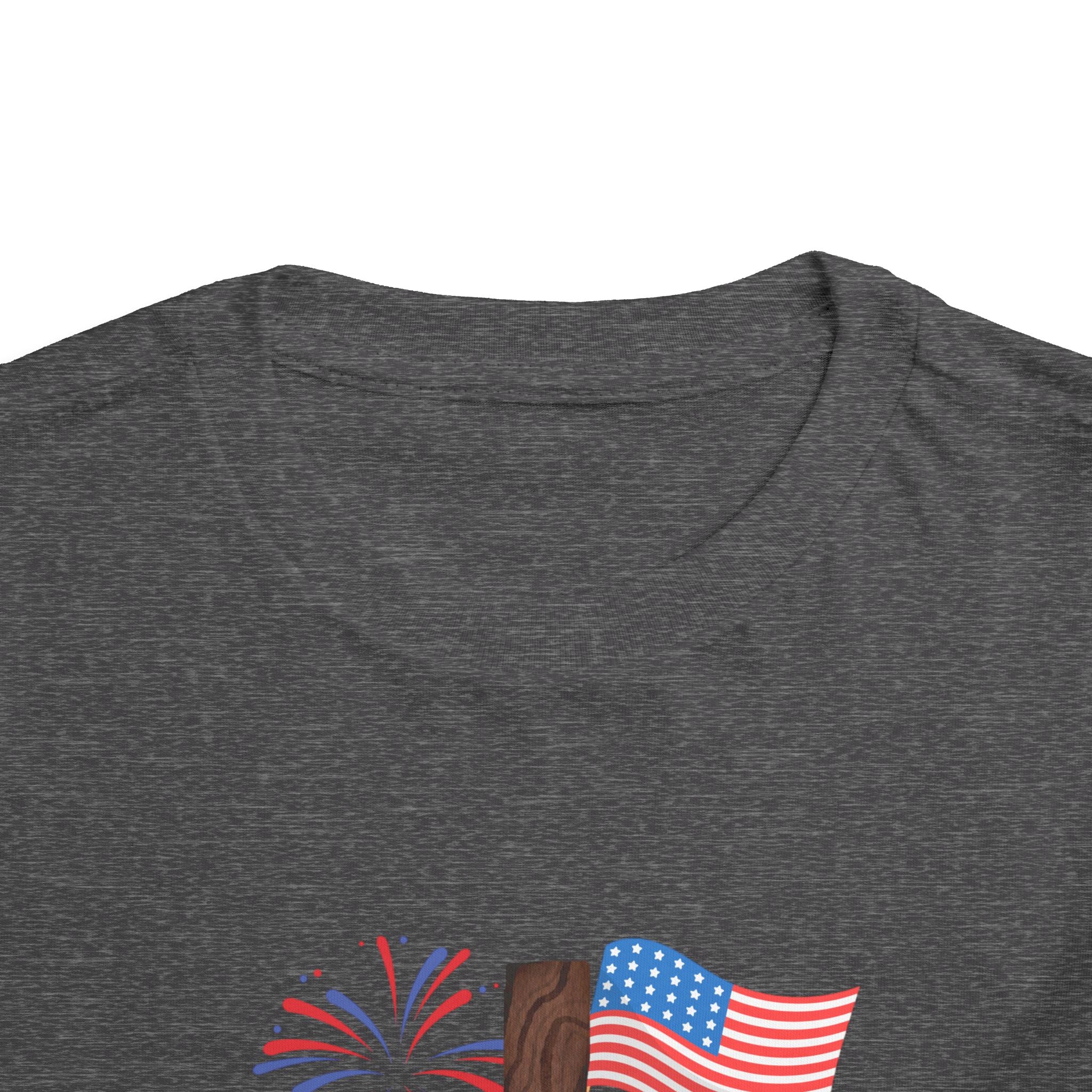 Toddler Tee — USA Cross Flag Patriotic 4th of July Shirt