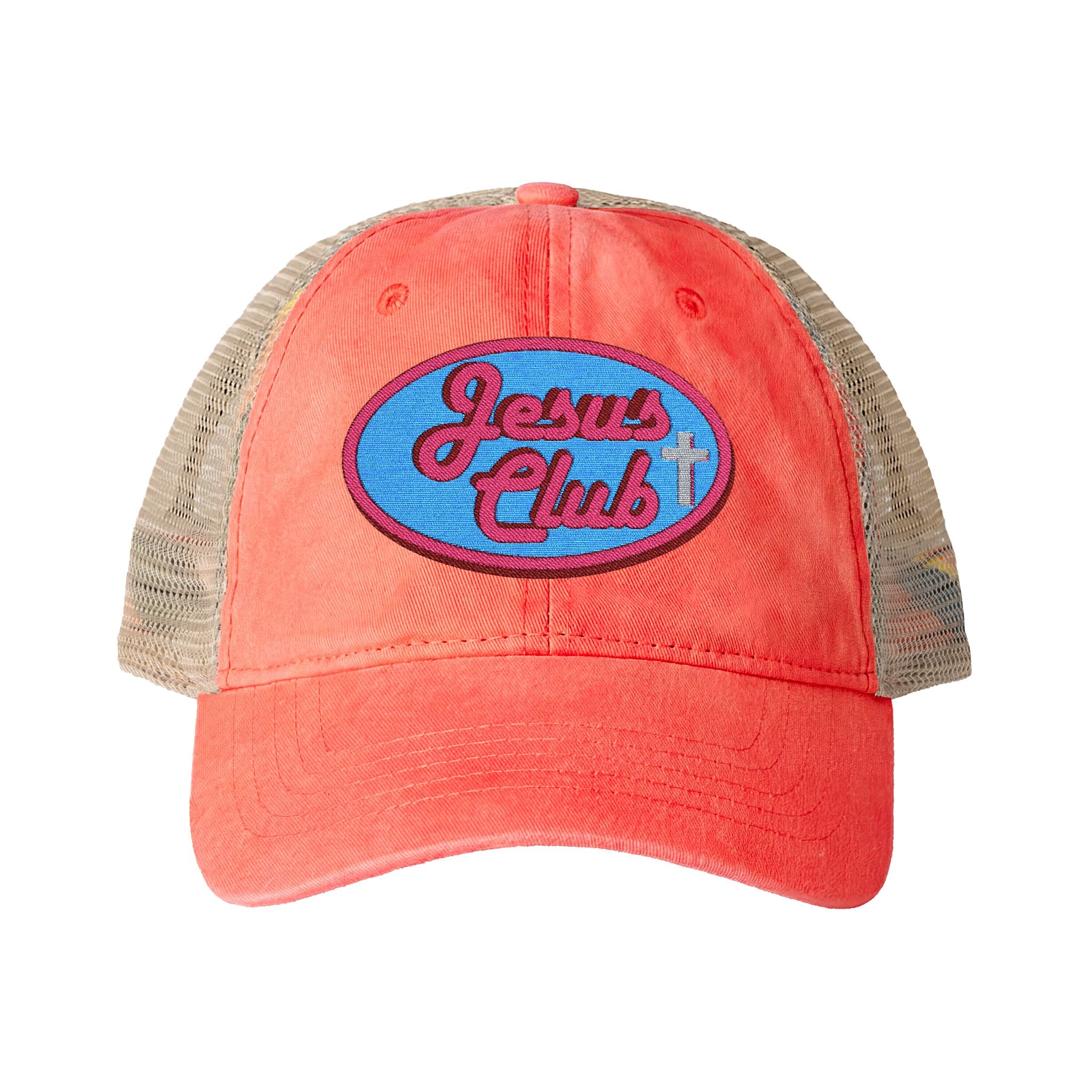 Women's Washed Mesh-Back Cap