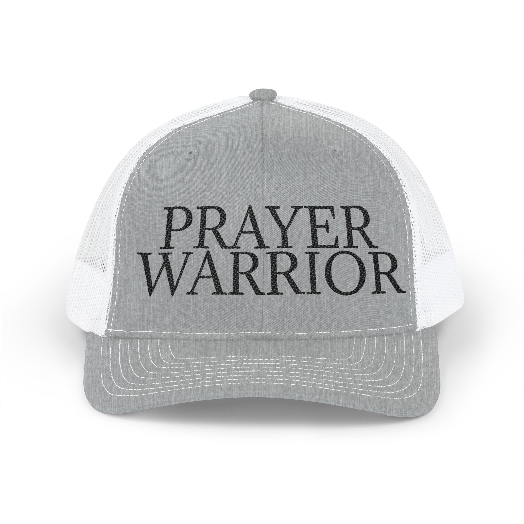 Prayer Warrior Snapback Trucker Cap | Christian Faith Mesh Hat