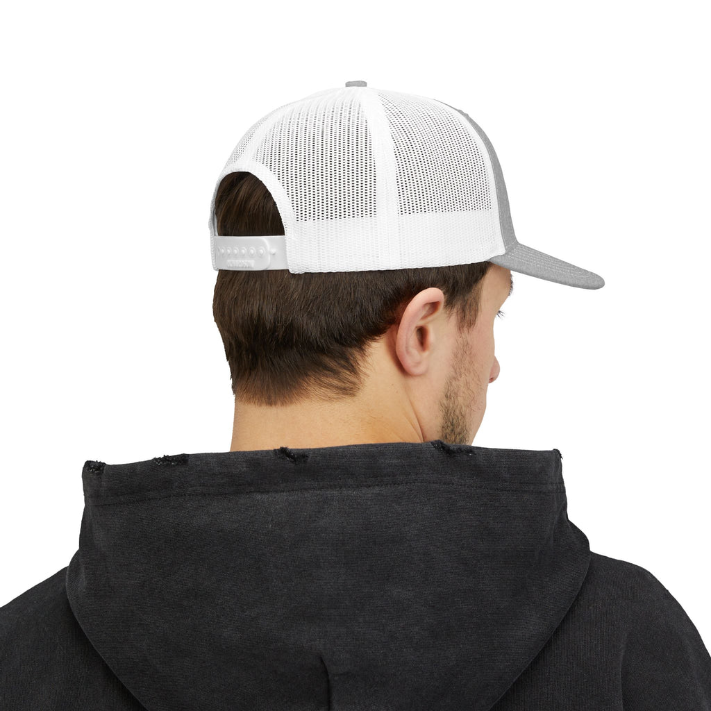 Prayer Warrior Snapback Trucker Cap | Christian Faith Mesh Hat