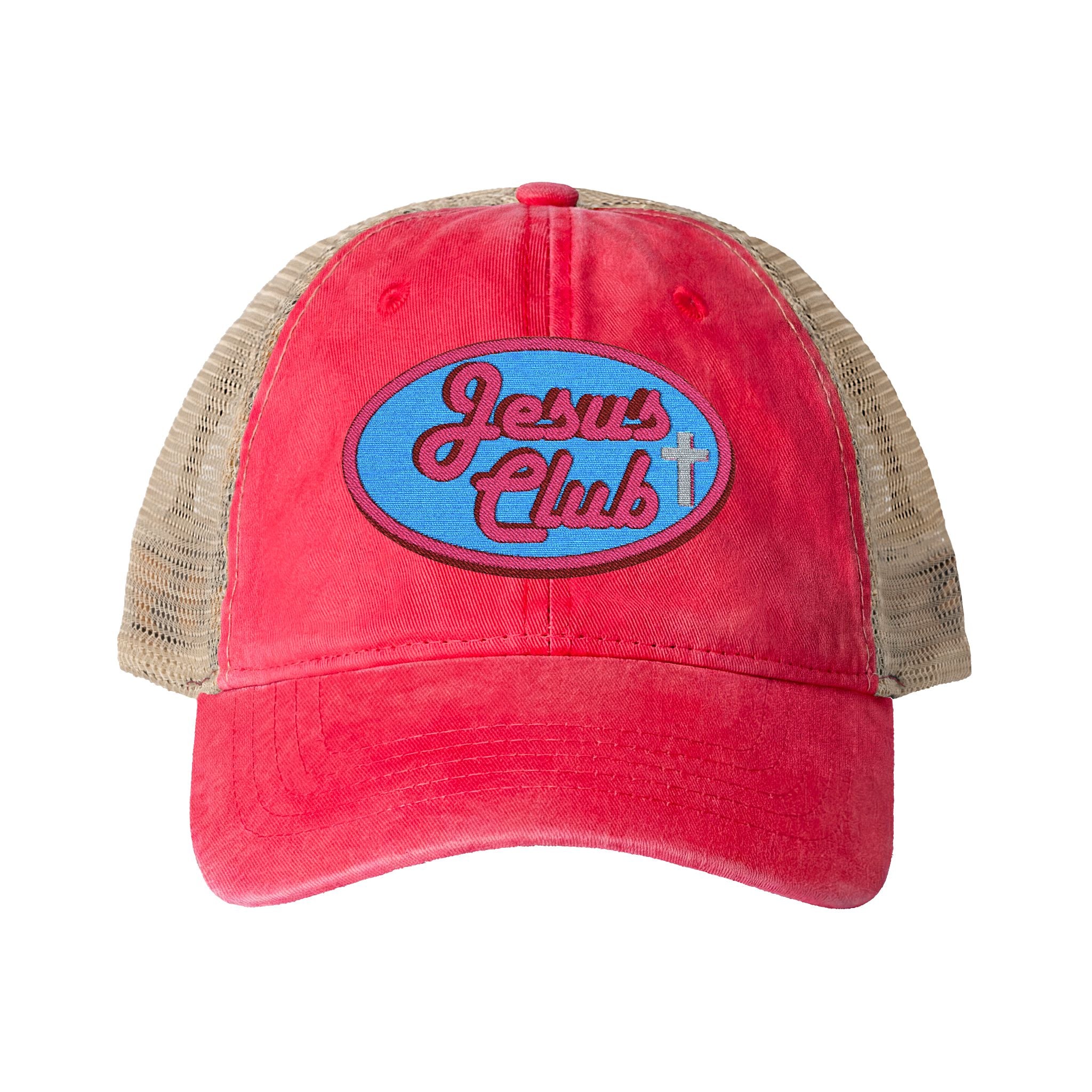 Women's Washed Mesh-Back Cap