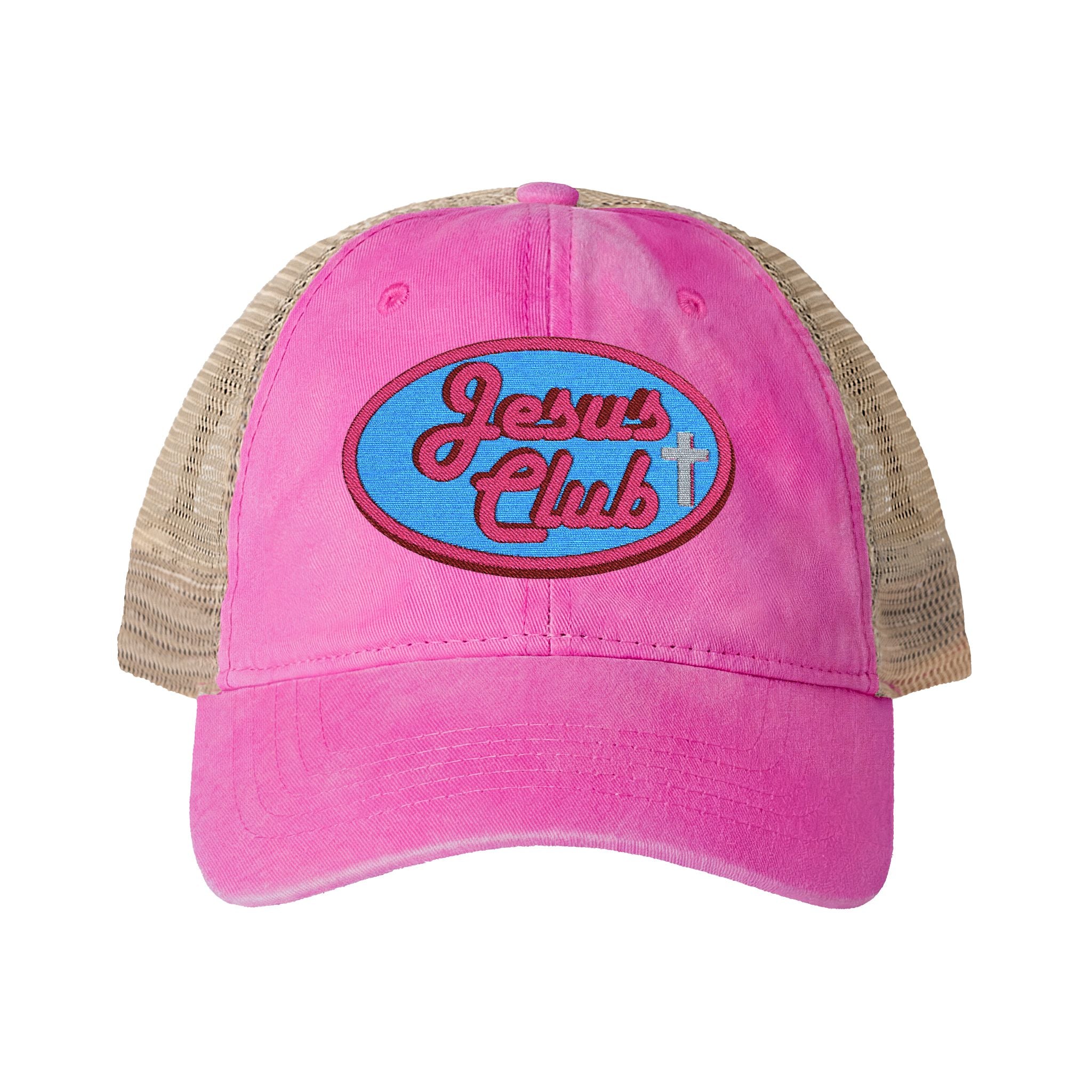 Women's Washed Mesh-Back Cap